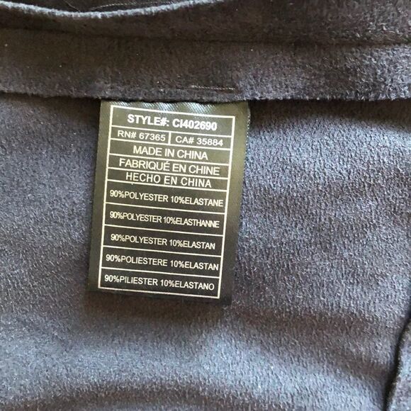 Cupcakes and Cashmere faux Suede Waterfall jacket - Picture 4 of 5